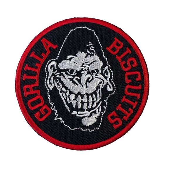 Gorilla Biscuits Band Embroidered Patch - Picture 1 of 3